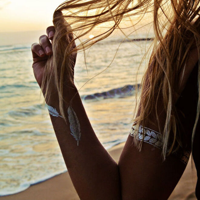 A moda das tatuagens