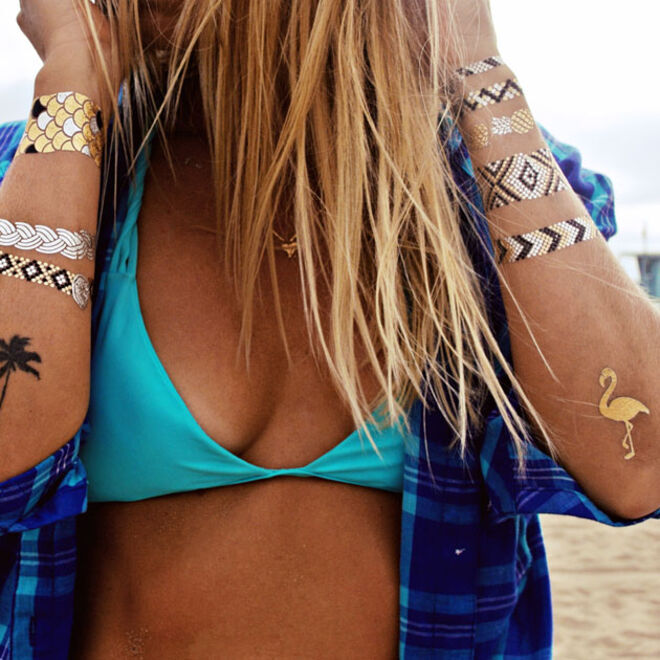 A moda das tatuagens