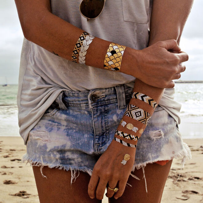 A moda das tatuagens