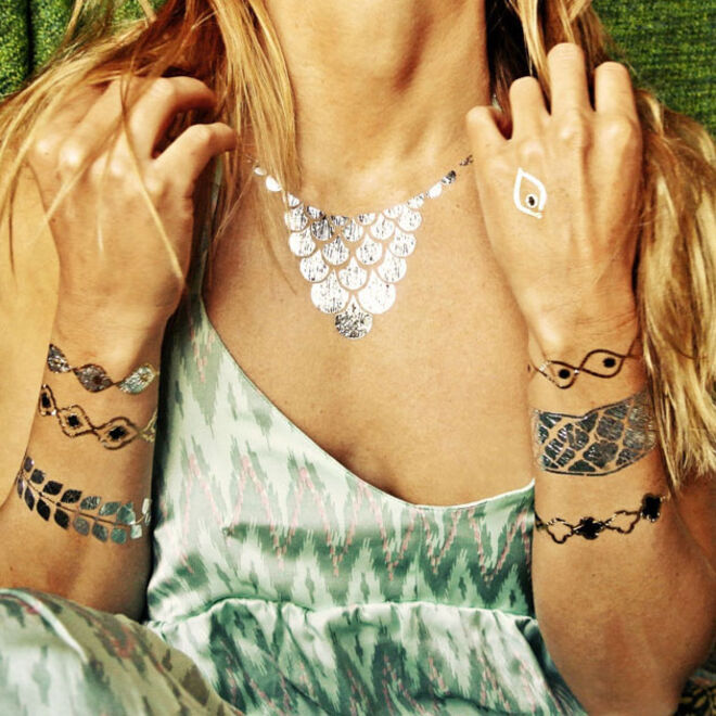 A moda das tatuagens