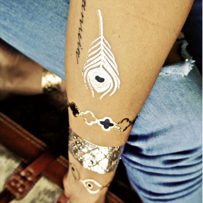 A moda das tatuagens