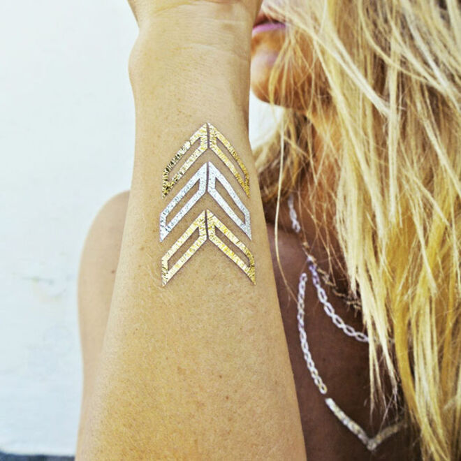 A moda das tatuagens