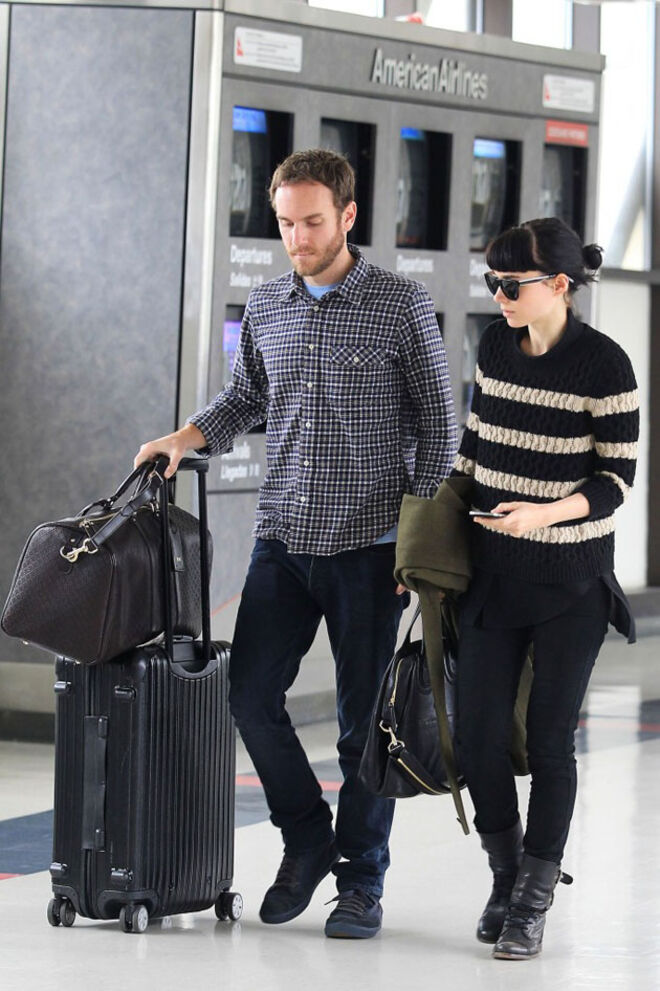 A companheira de viagem das celebridades