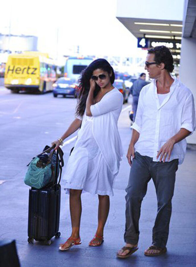 A companheira de viagem das celebridades