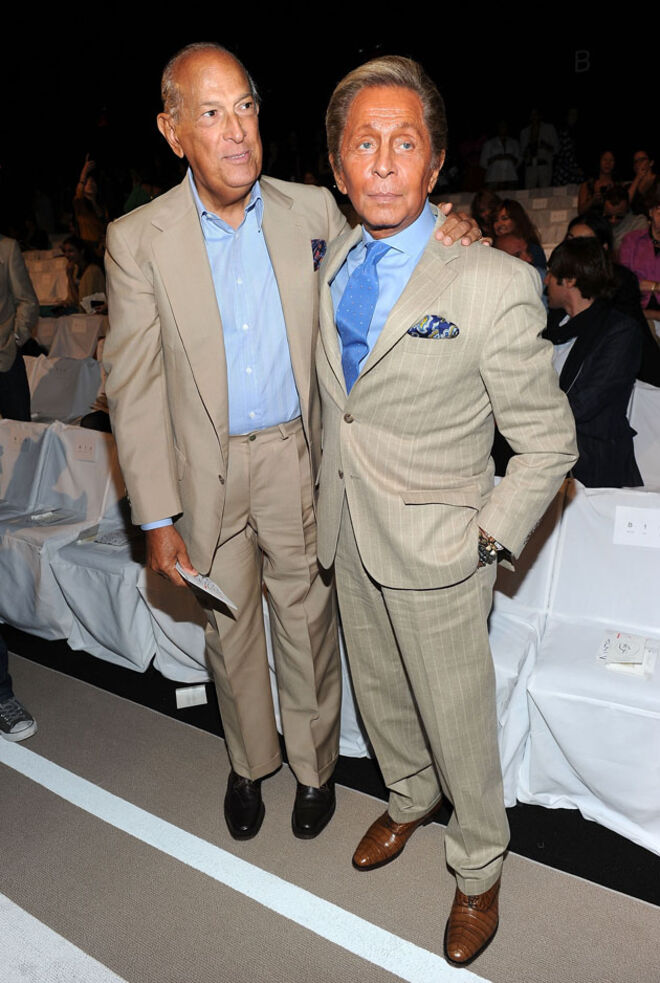 A despedida de Oscar de la Renta