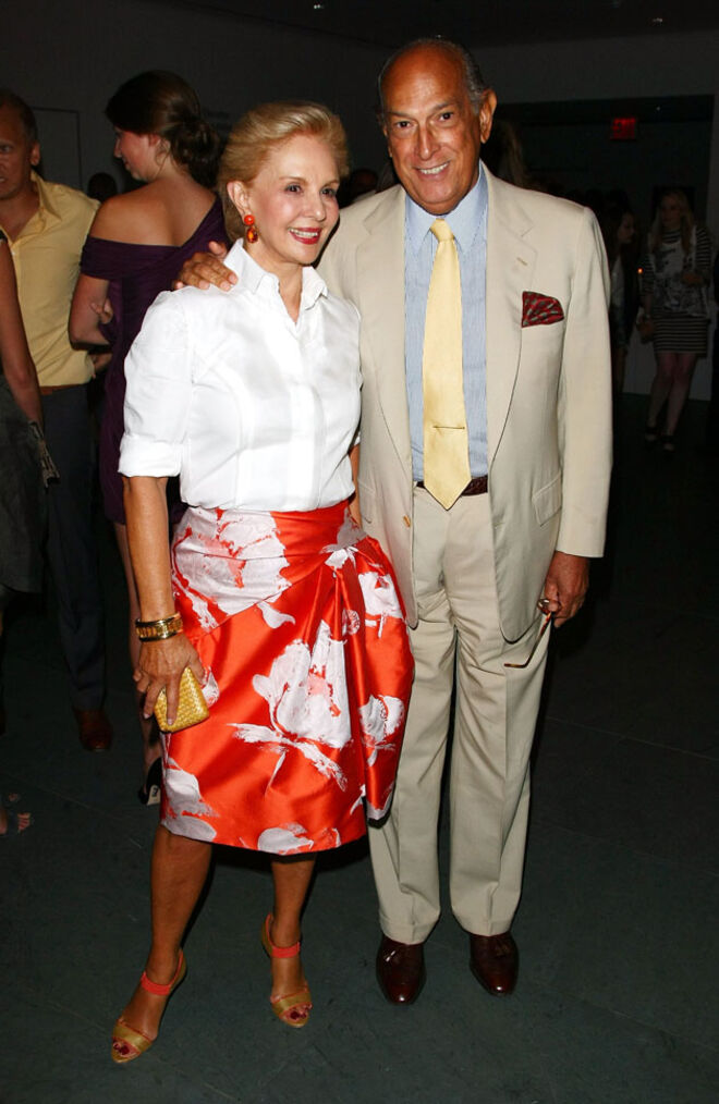 A despedida de Oscar de la Renta