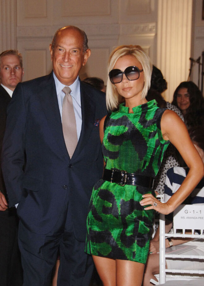 A despedida de Oscar de la Renta