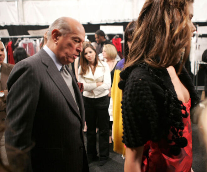 A despedida de Oscar de la Renta