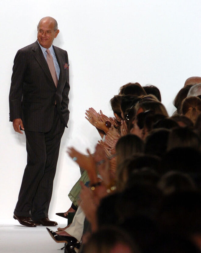 A despedida de Oscar de la Renta