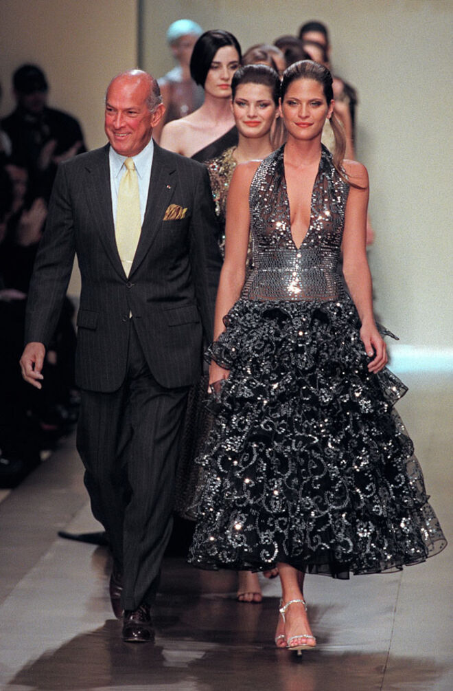 A despedida de Oscar de la Renta