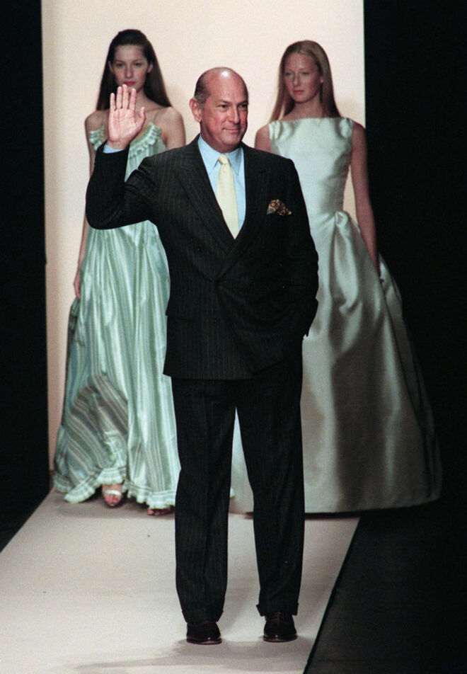 A despedida de Oscar de la Renta