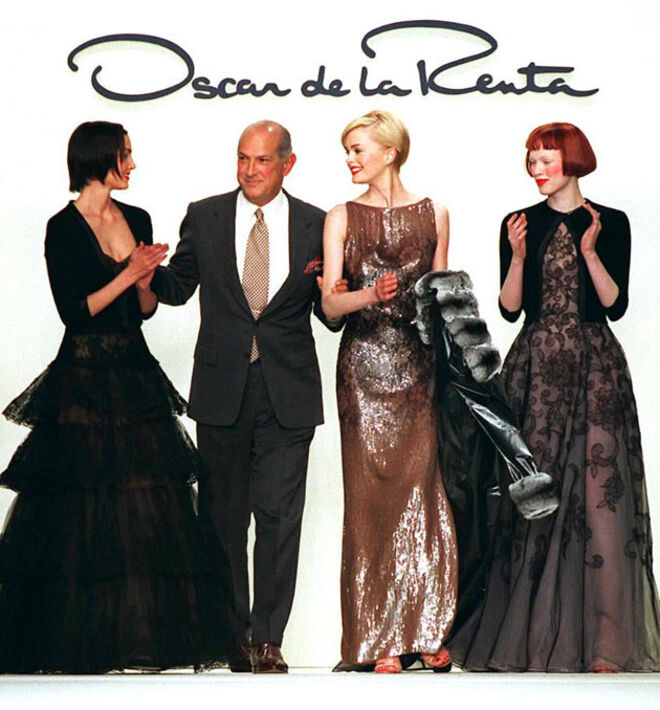 A despedida de Oscar de la Renta