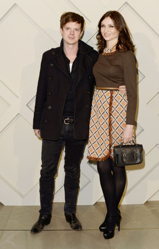 Romeo Beckham na campanha natalícia da Burberry