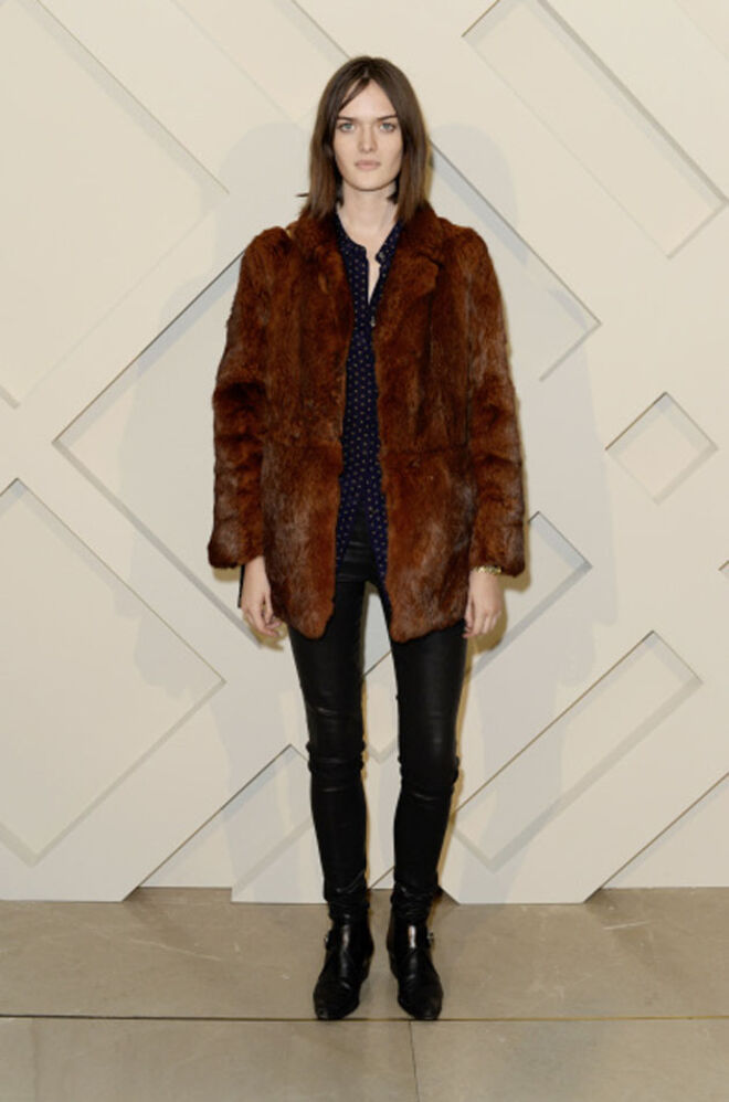 Romeo Beckham na campanha natalícia da Burberry