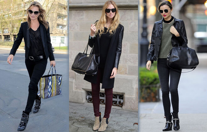 Os botins ideais para usar com skinny jeans