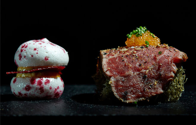 Tenho uma estrela Michelin no meu prato!