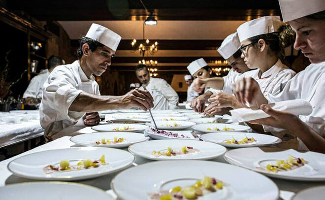 Tenho uma estrela Michelin no meu prato!