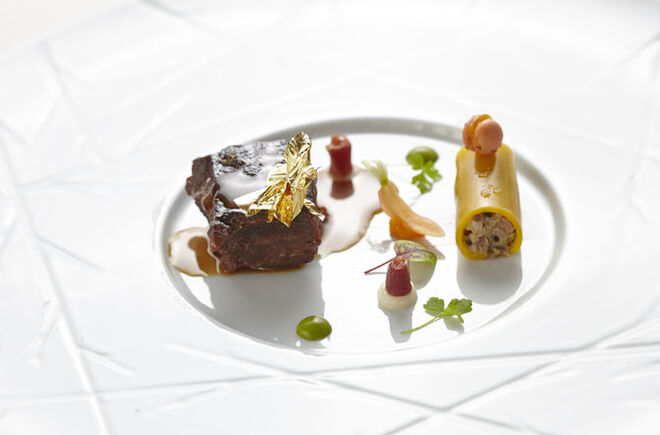 Tenho uma estrela Michelin no meu prato!