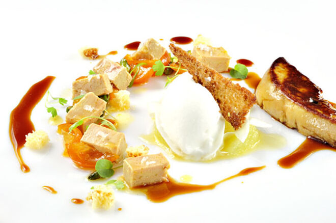 Tenho uma estrela Michelin no meu prato!