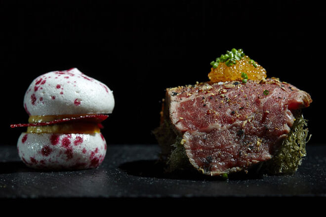 Tenho uma estrela Michelin no meu prato!