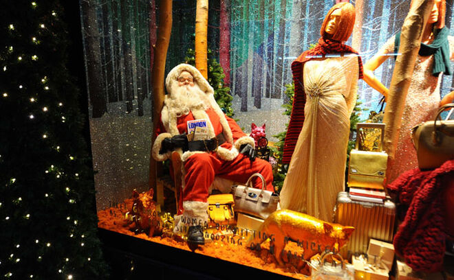 Montras e Decorações de Natal pelo Mundo