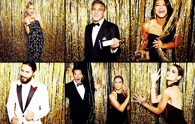 Os Golden Globes no Instagram