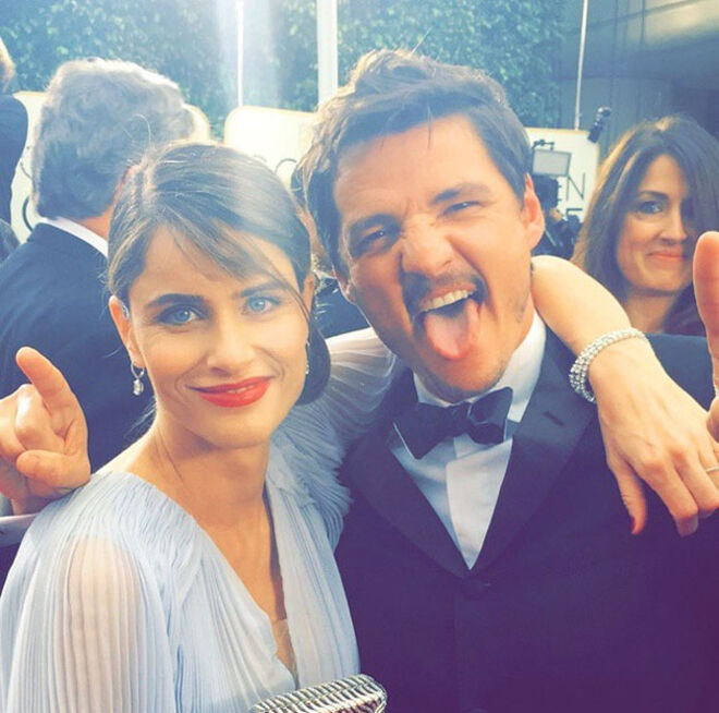 Os Golden Globes no Instagram