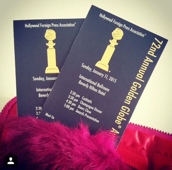 Os Golden Globes no Instagram