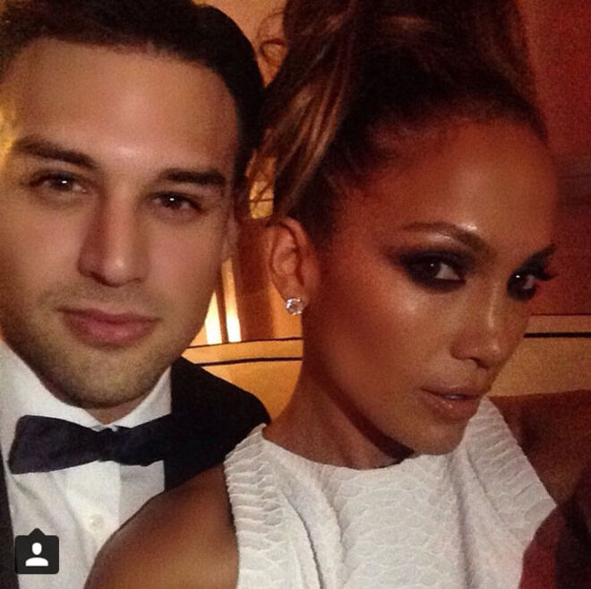 Os Golden Globes no Instagram