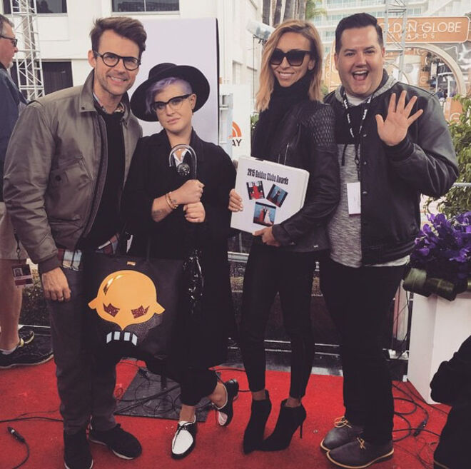 Os Golden Globes no Instagram