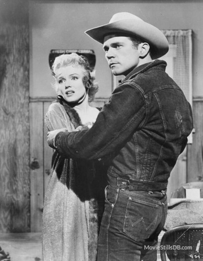 Marilyn Monroe e Don Murray, Bus Stop, 1956