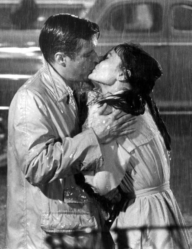 Audrey Hepburn e George Peppard, Breakfats at Tiffany's, 1961