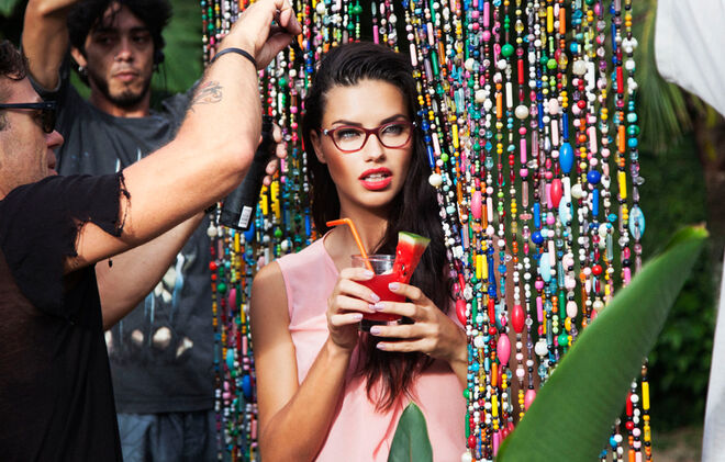 Adriana Lima para Vogue