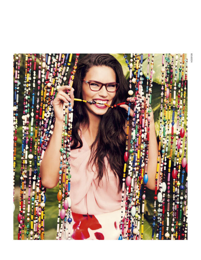 Adriana Lima para Vogue