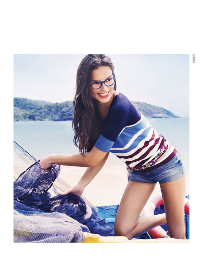 Adriana Lima para Vogue