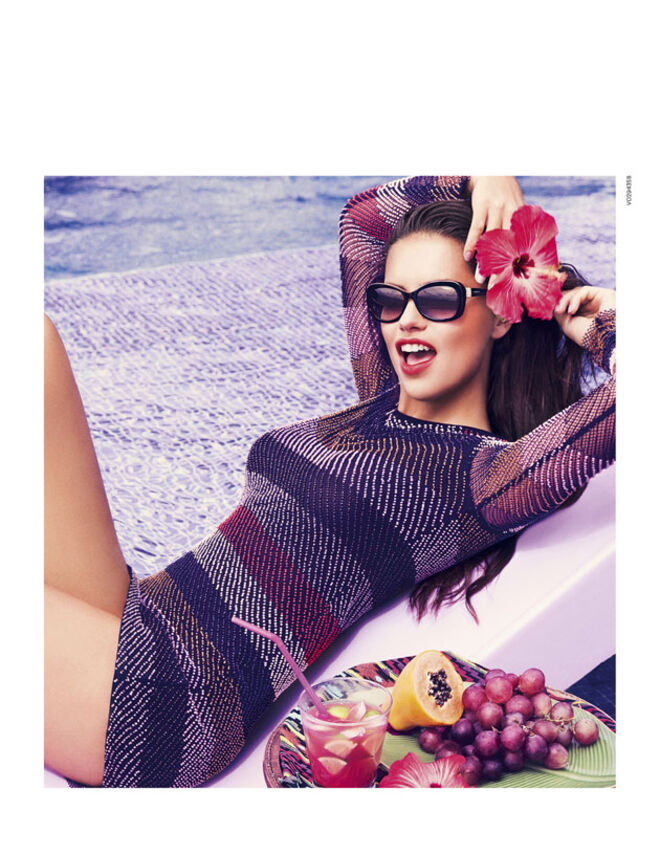 Adriana Lima para Vogue