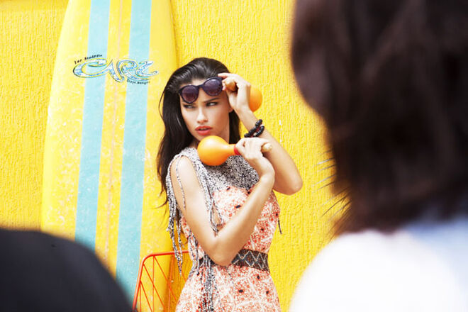 Adriana Lima para Vogue