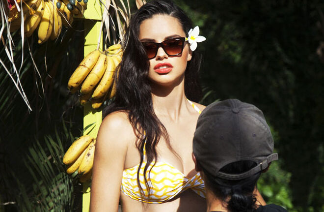 Adriana Lima para Vogue