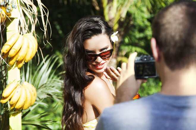 Adriana Lima para Vogue