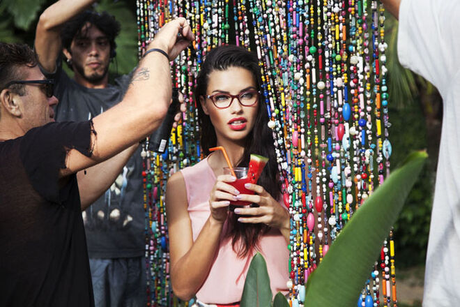 Adriana Lima para Vogue