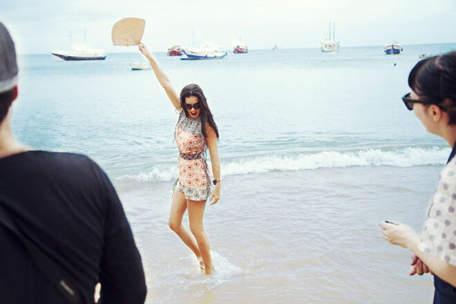 Adriana Lima para Vogue