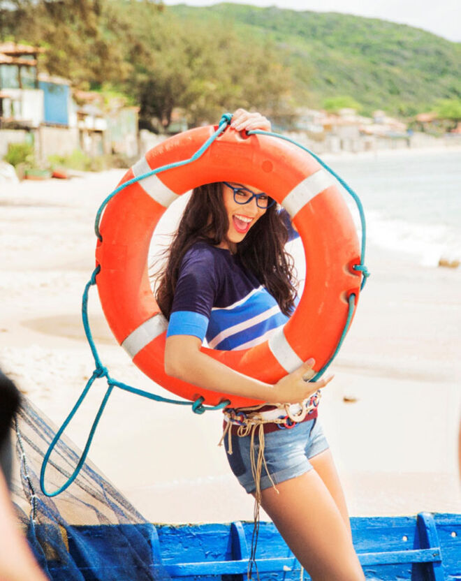 Adriana Lima para Vogue