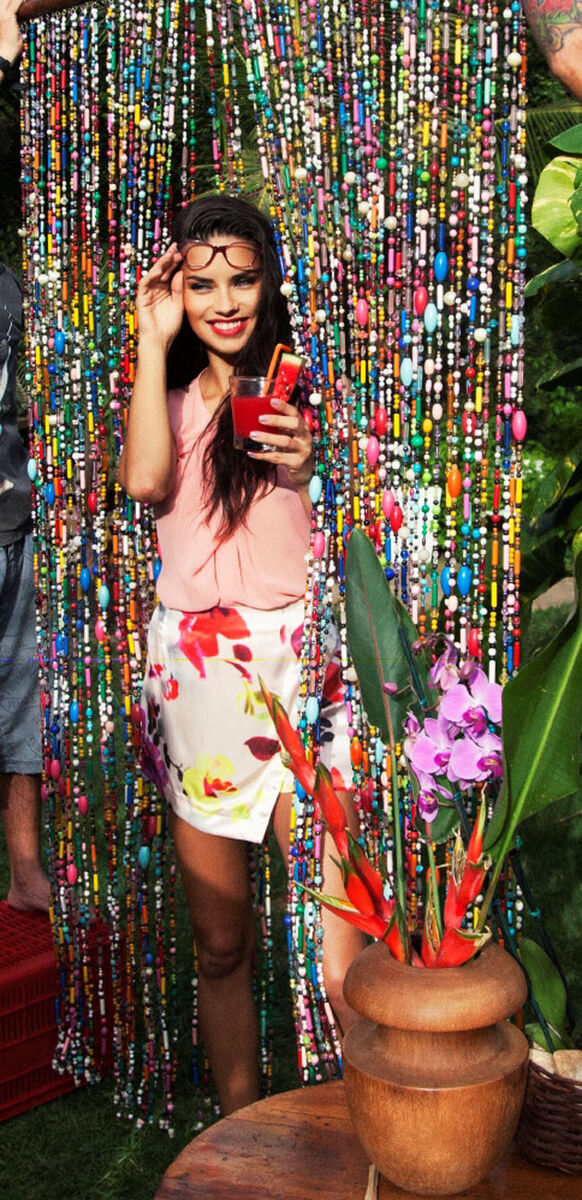 Adriana Lima para Vogue