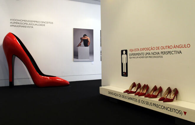 Inauguração da Exposição "100 Homens Sem Preconceitos"