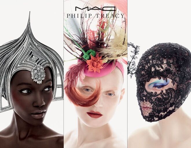 19. A irreverência do chapeleiro inglês marca a nova parceria entre Philip Treacy e a M.A.C: o famoso criador de chapéus londrino assina mais uma parceria de luxo da marca de cosméticos M.A.C. A coleção de maquilhagem tem lançamento marcado para abril.