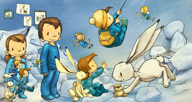 Ilustração das histórias