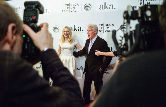 Dakota Fanning e Richard Gere