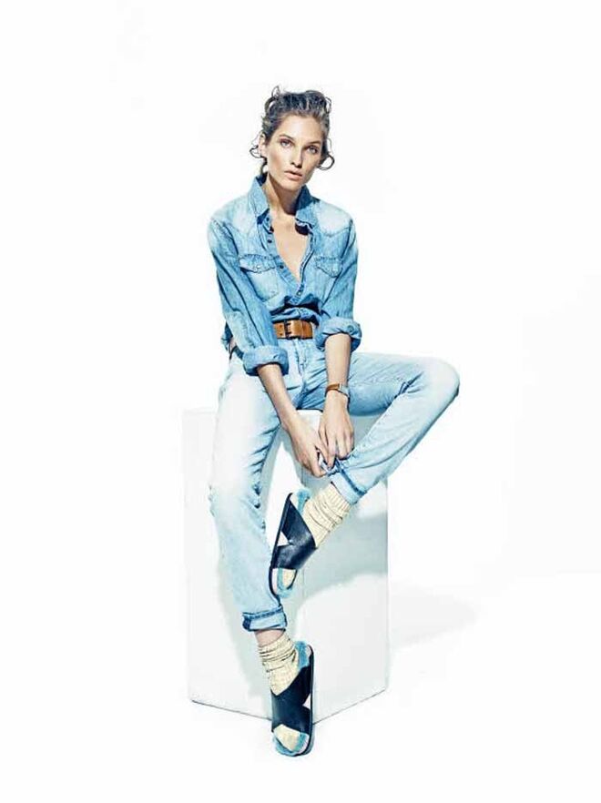 (look total em ganga)