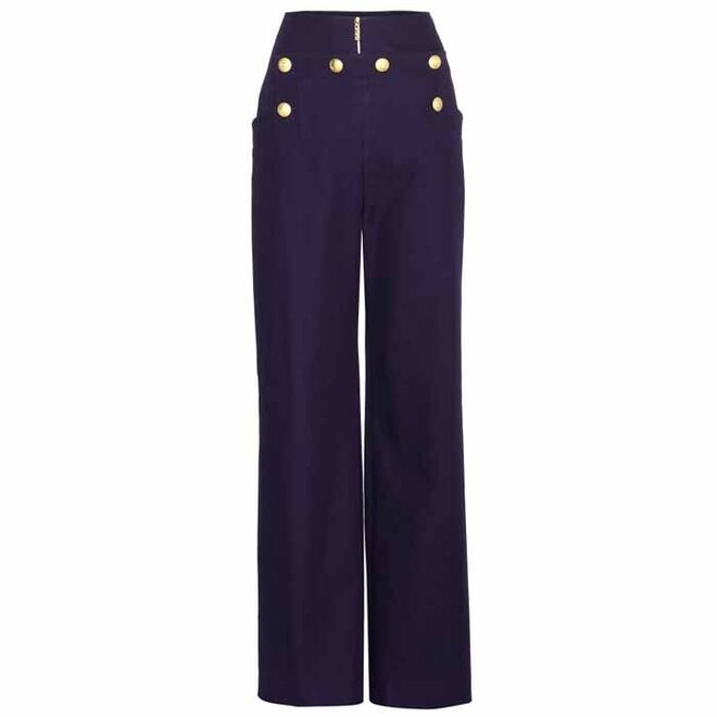 Calças em denim, €390, Kenzo 