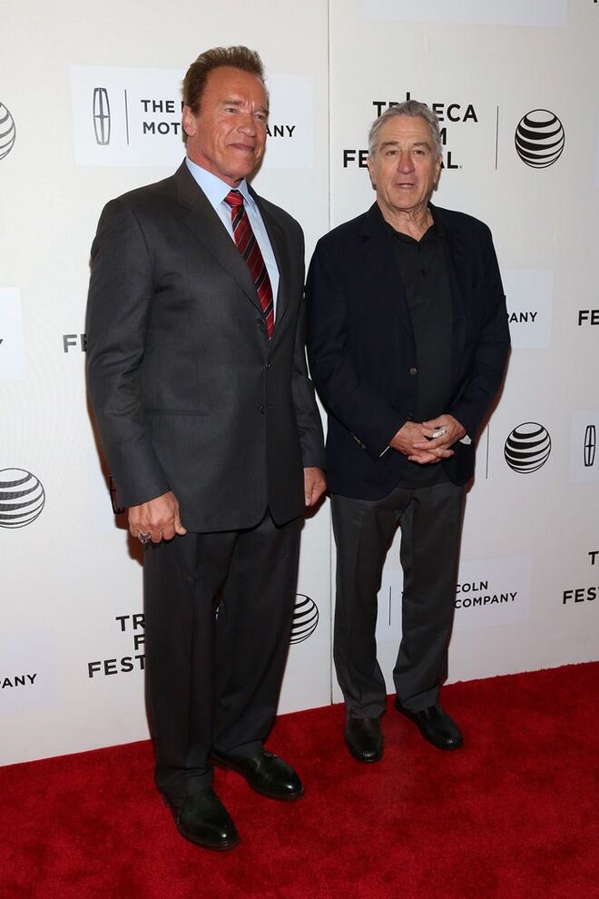 Arnold Schwarzenegger e Robert De Niro